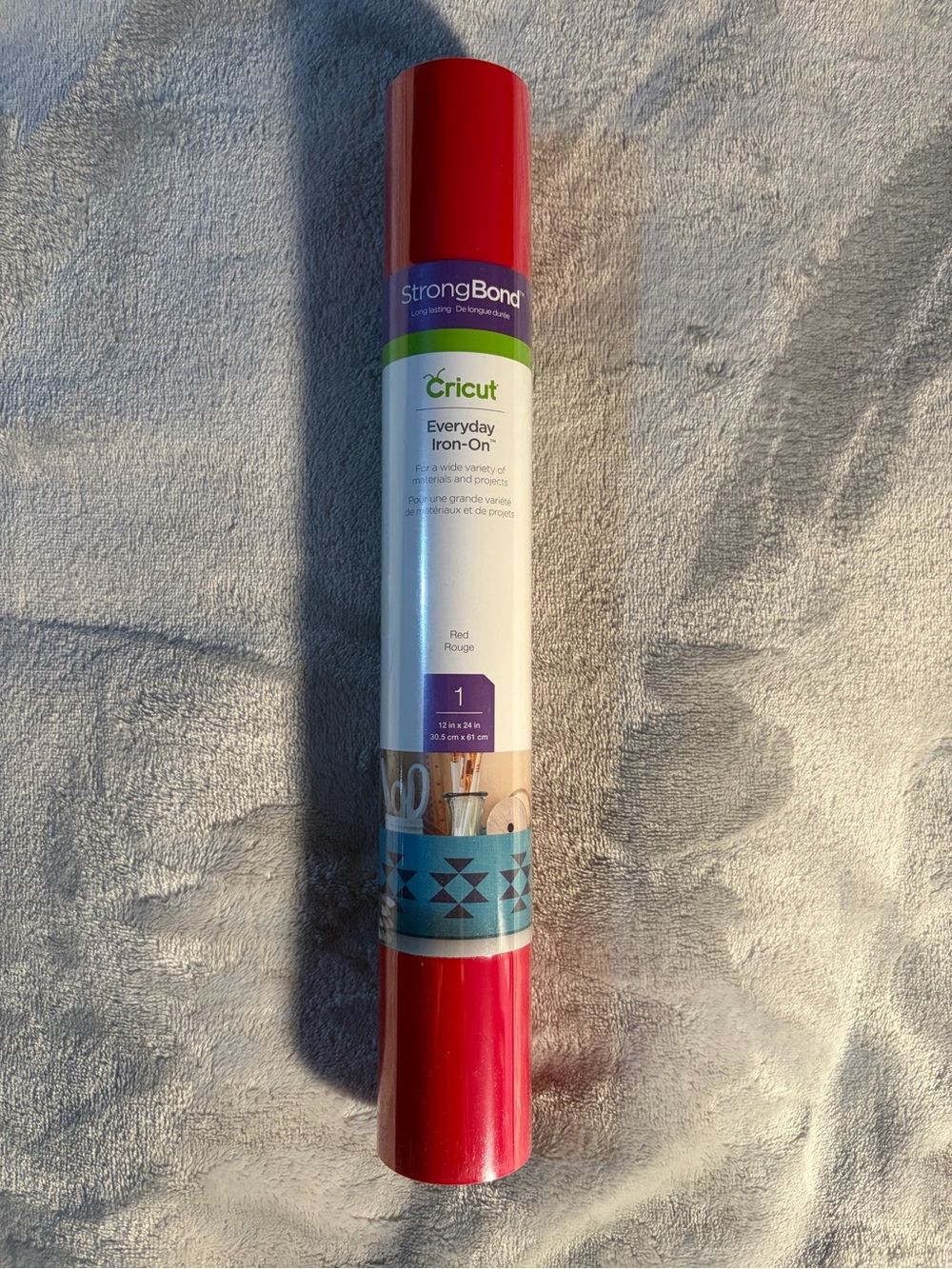 Cricut Everyday Iron-On Vinyl in Bright Red
